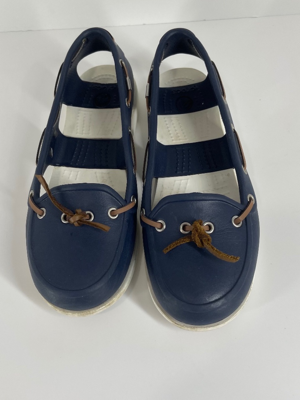 Crocs Beach Line Hybrid Boat Shoe Size 7